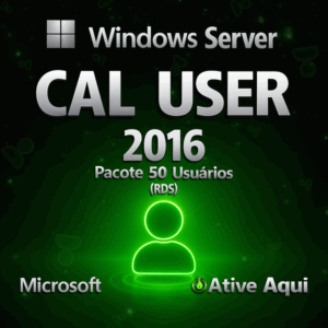 Pacote De 50 User CALs Windows Server 2016