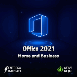 Office 2021 Home And Business - 32/64 BITS - Licença Vitalícia + Nota Fiscal e Garantia