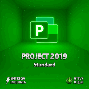 Project 2019 Standard - 32/64 BITS - Licença Vitalícia + Nota Fiscal e Garantia