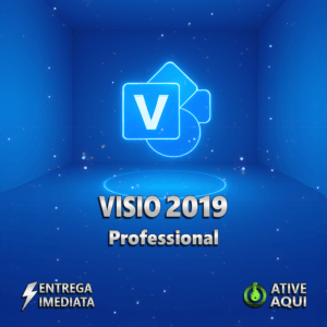 Visio 2019 Professional - 32/64 BITS - Licença Vitalícia + Nota Fiscal e Garantia