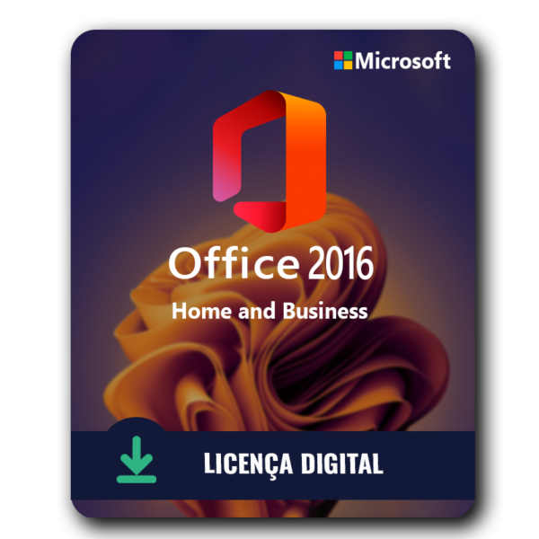 Office 2016 Home And Business - 32/64 BITS - Licença Vitalícia + Nota Fiscal e Garantia