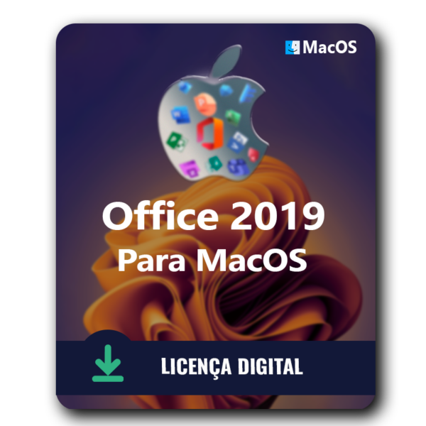 Office 2019 Para MAC - 32/64 BITS - Licença Vitalícia + Nota Fiscal e Garantia