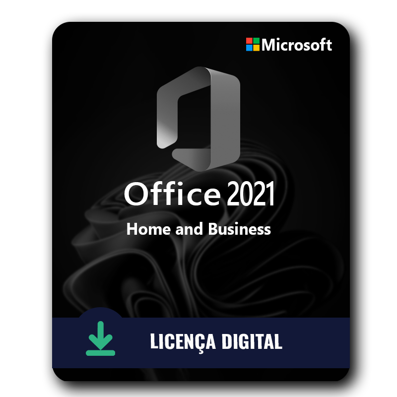 Office 2021 Home And Business - 32/64 BITS - Licença Vitalícia + Nota Fiscal e Garantia