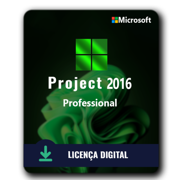 Project 2016 Professional - 32/64 BITS - Licença Vitalícia + Nota Fiscal e Garantia