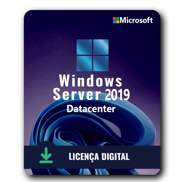 Windows Server 2019 Datacenter - 32/64 BITS - Licença Vitalícia + Nota Fiscal e Garantia