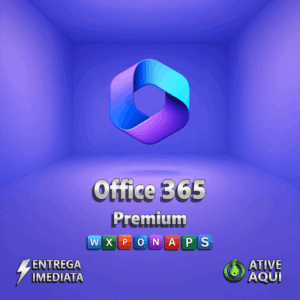 Office 365 Premium para 10 Dispositivos + 1TB OneDrive | Licença Anual (Windows, MacOS, Android e iOS)  + Nota Fiscal e Garantia