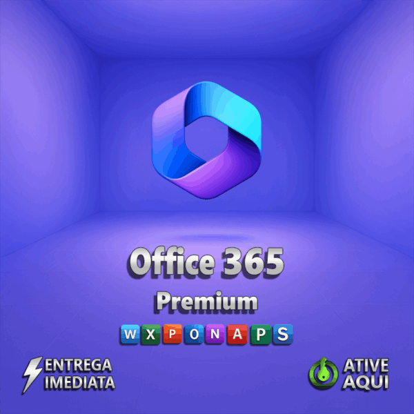 Office 365 Premium + 1TB OneDrive 32/64 BITS - Licença Vitalícia + Nota Fiscal e Garantia