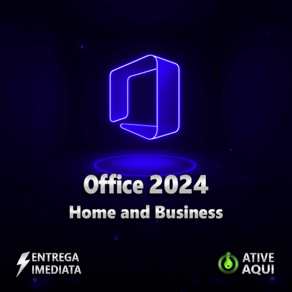Office 2024 Home And Business - 32/64 BITS - Licença Vitalícia + Nota Fiscal e Garantia